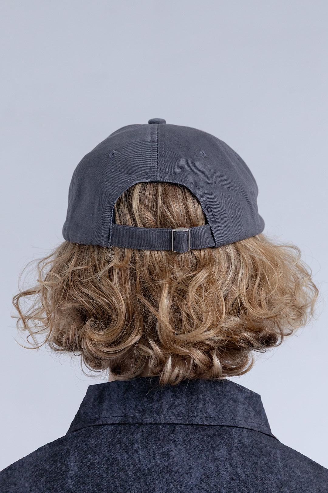 Button Distressed Cap
