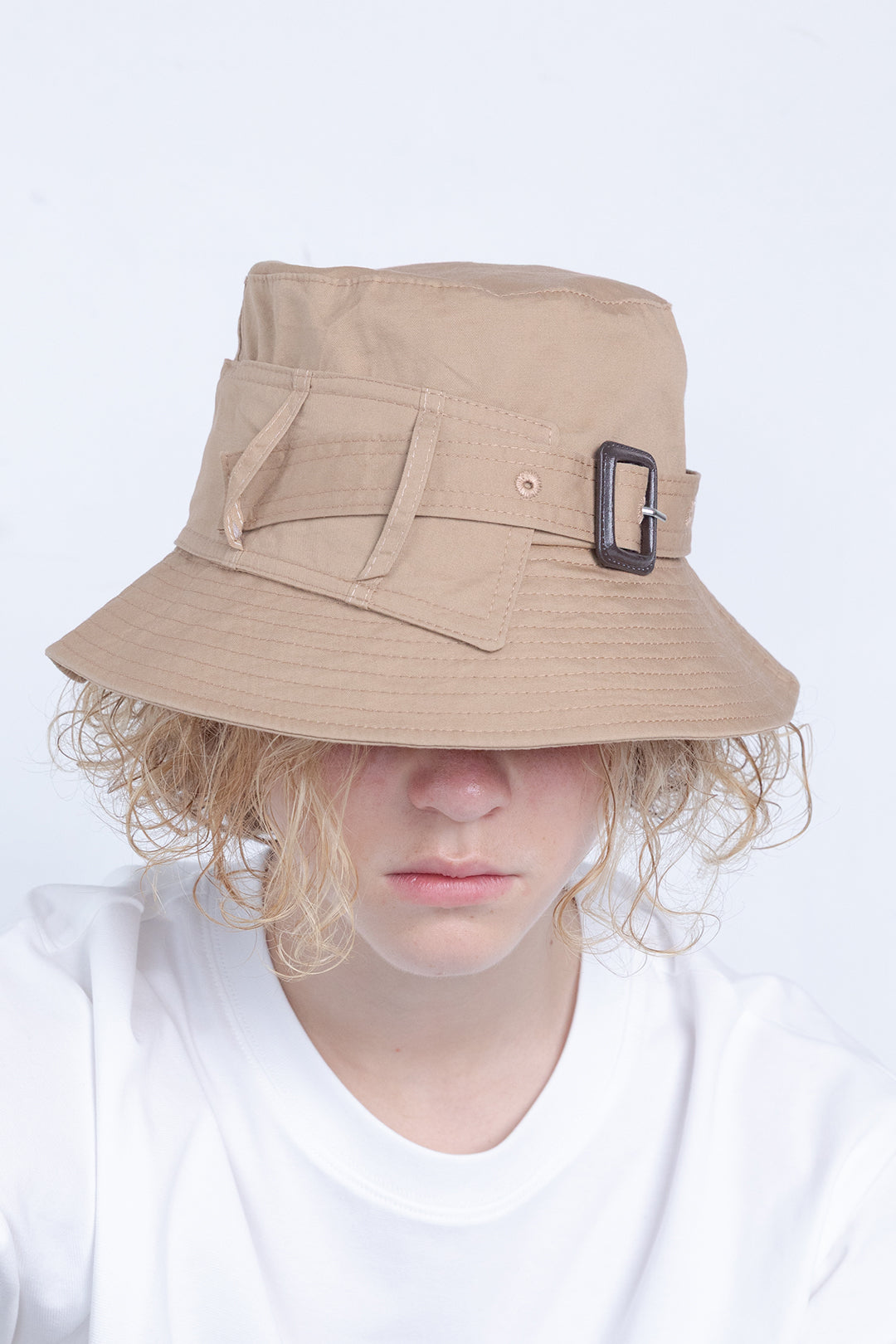 Belt Detail Bucket Hat