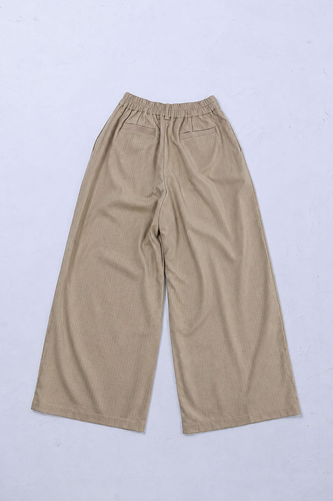 Button Detail Wide Pants