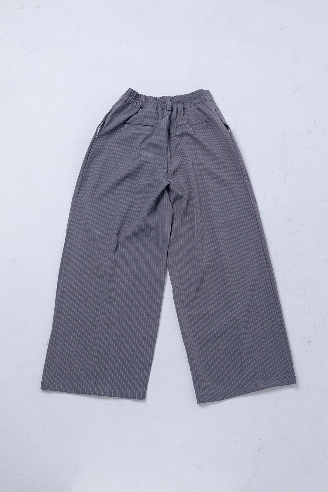 Button Detail Wide Pants