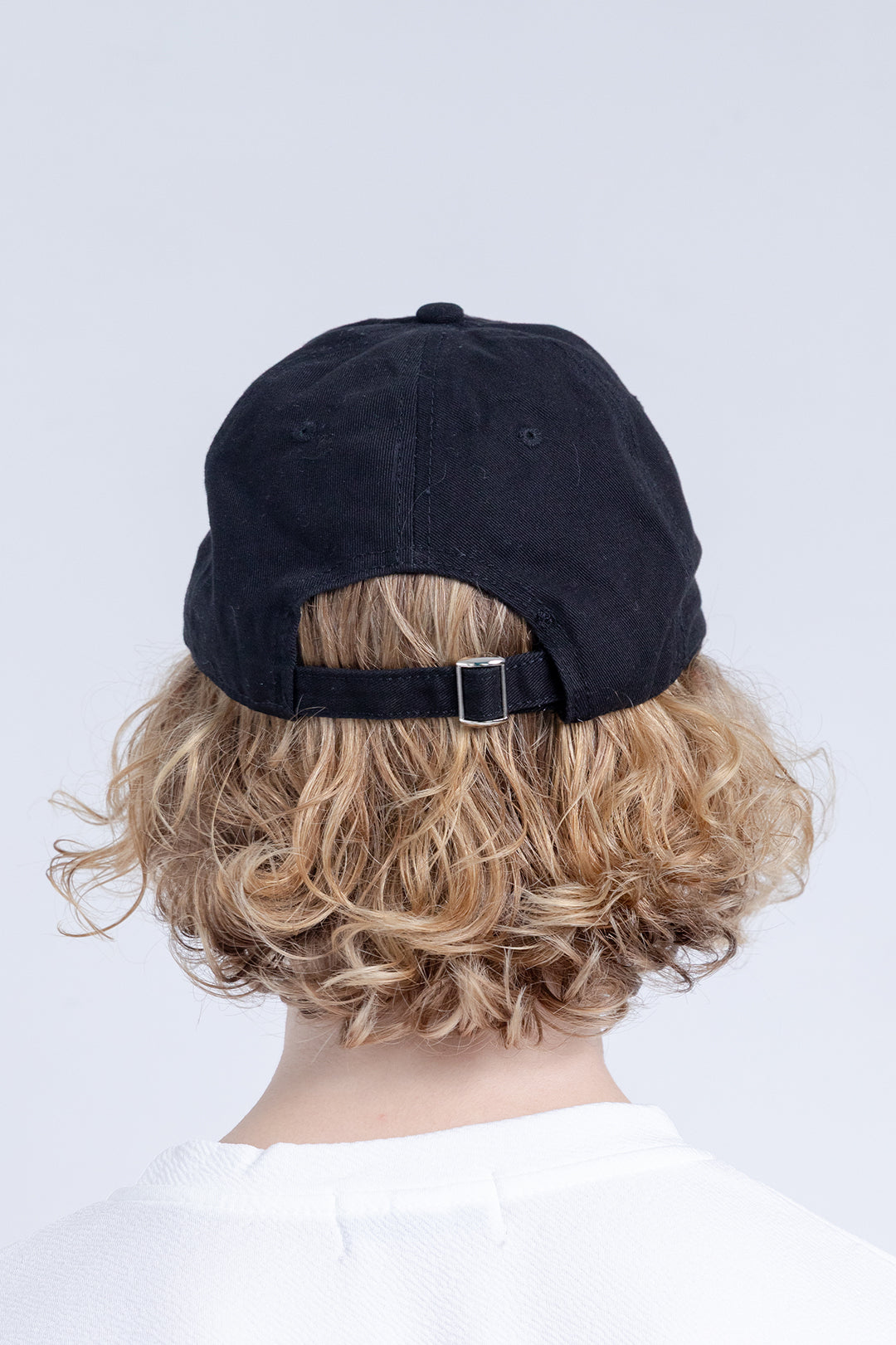 Button Distressed Cap