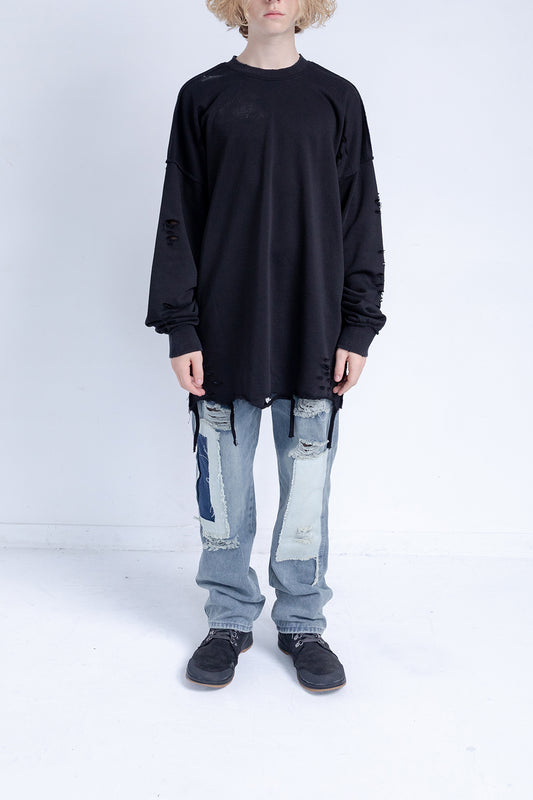 Distressed Sweatshirt