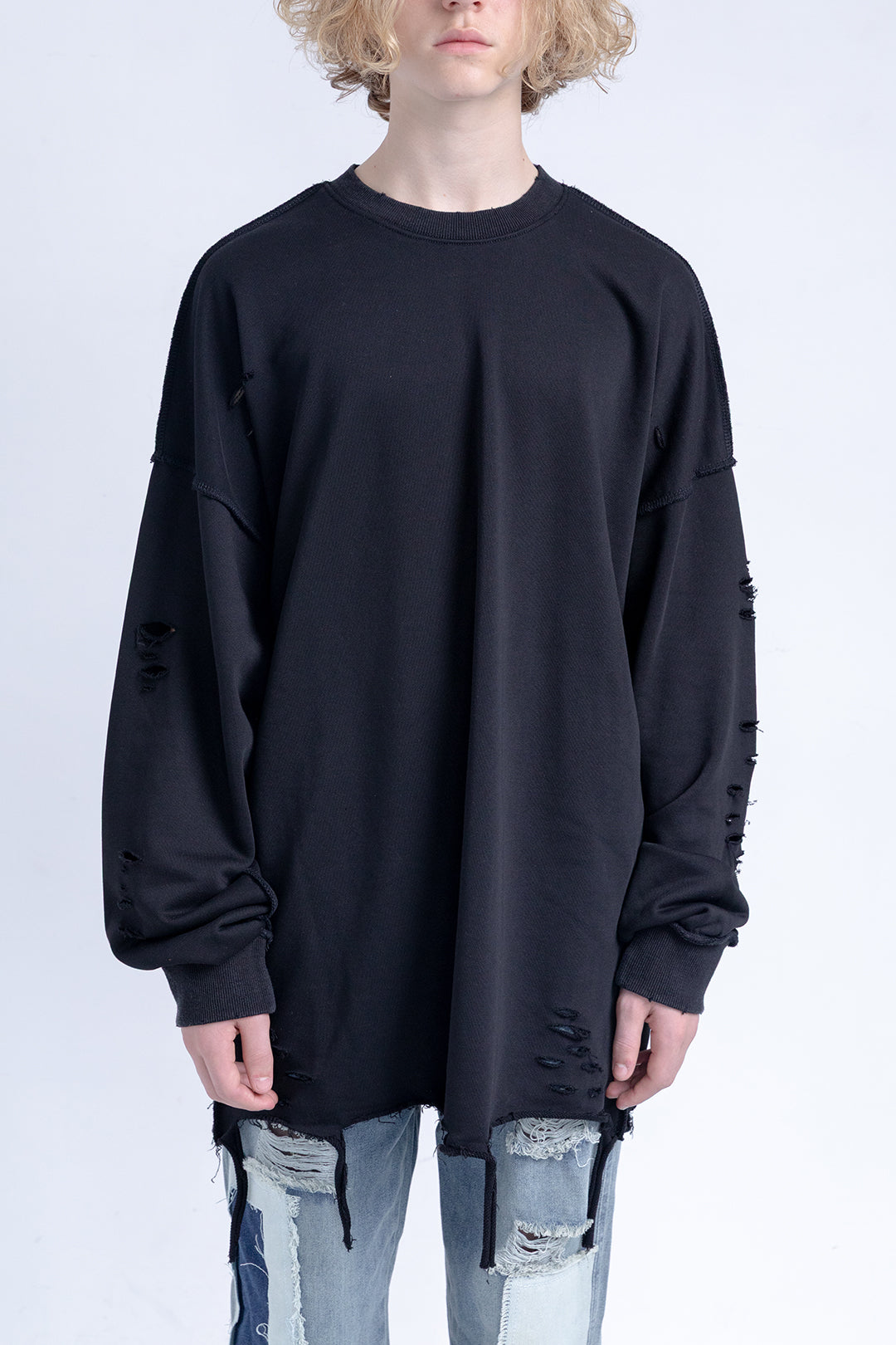 Distressed Sweatshirt