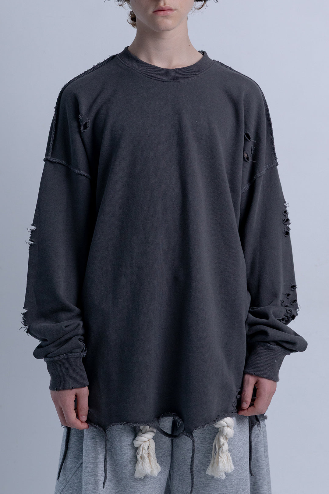 Distressed Sweatshirt