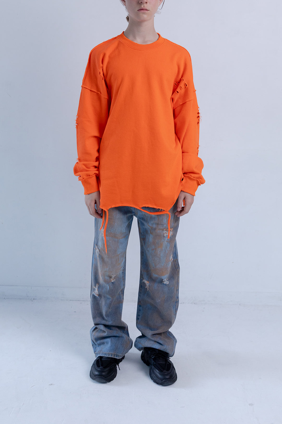 Distressed Sweatshirt