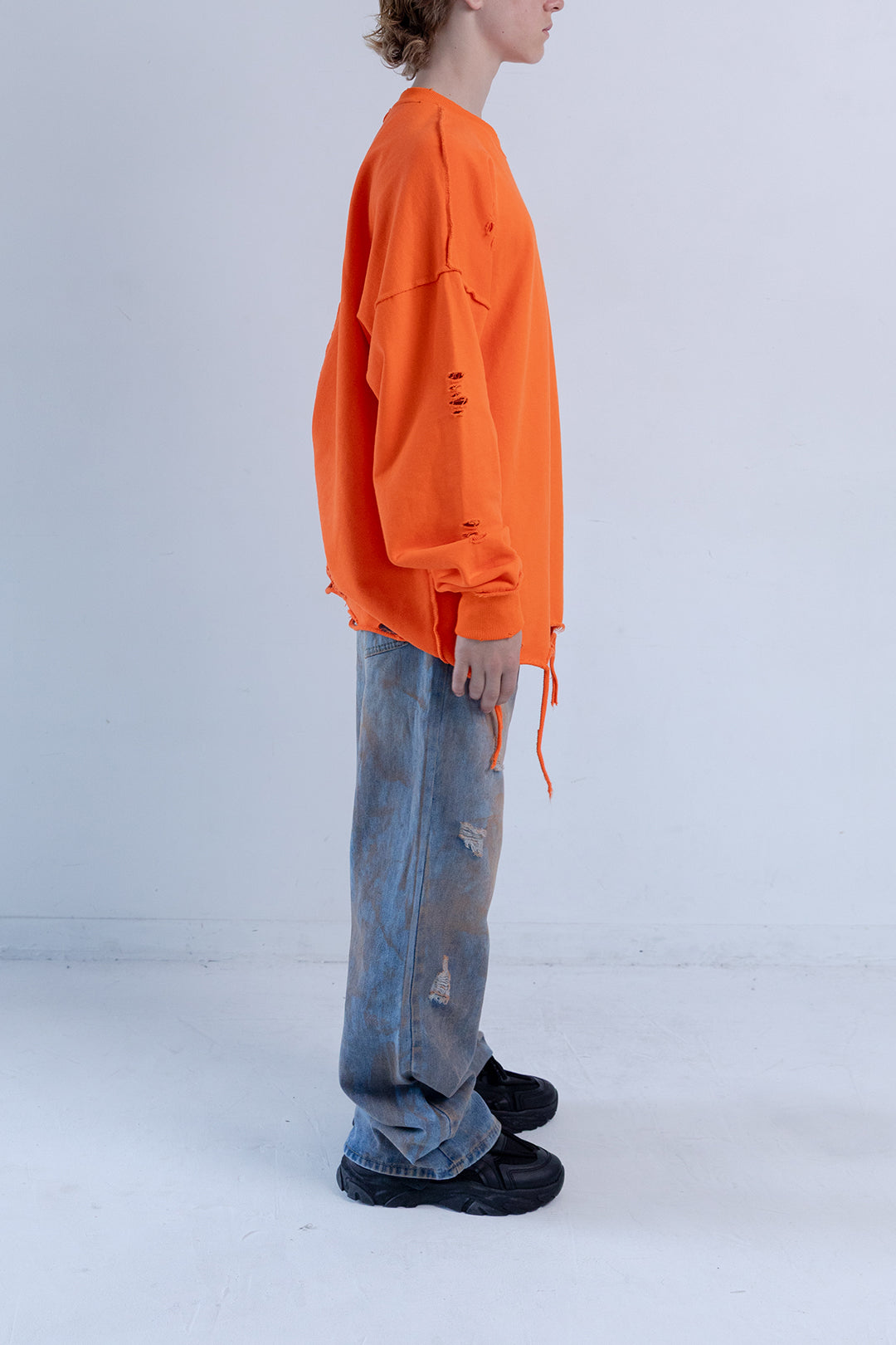 Distressed Sweatshirt