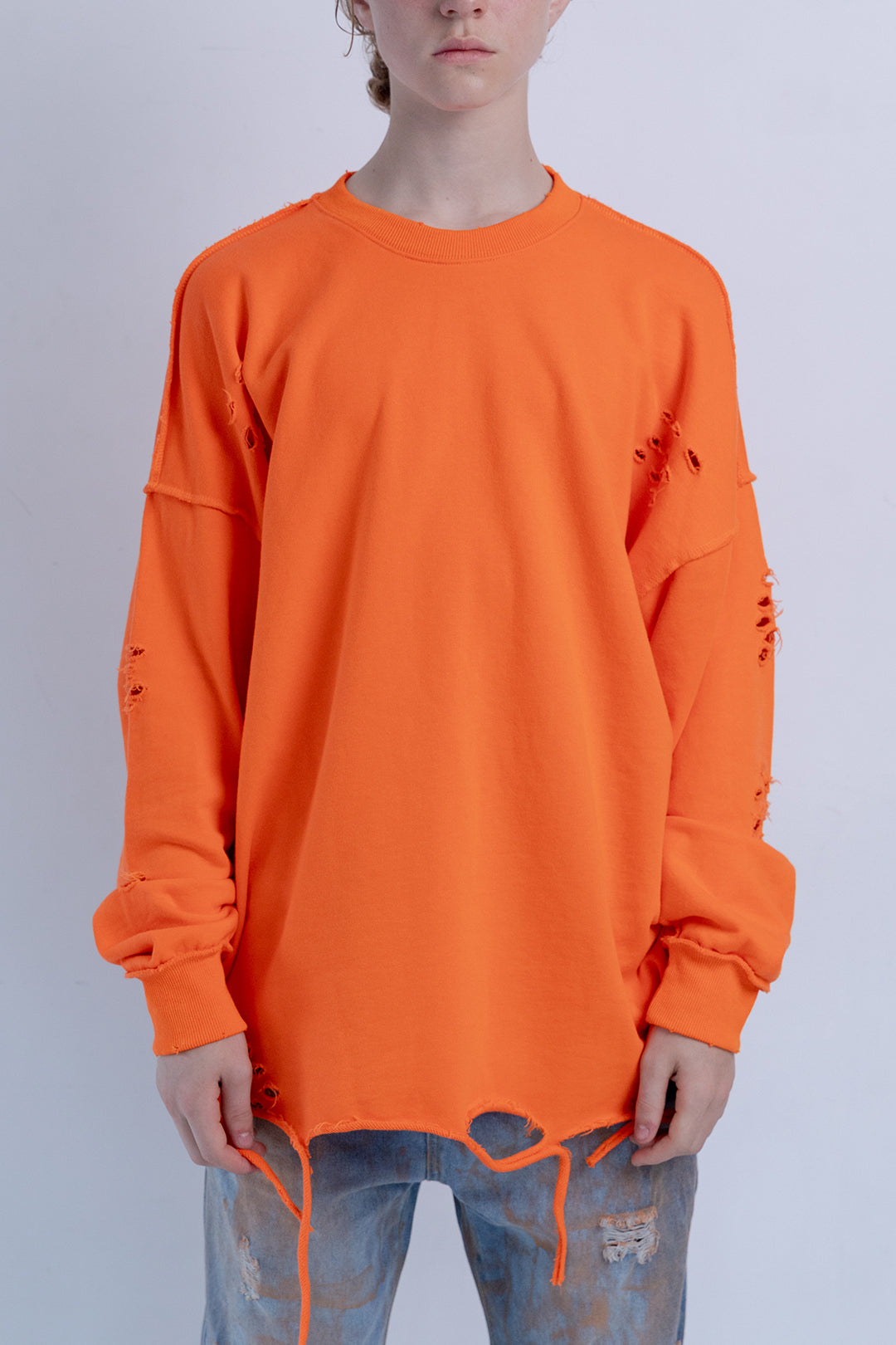 Distressed Sweatshirt