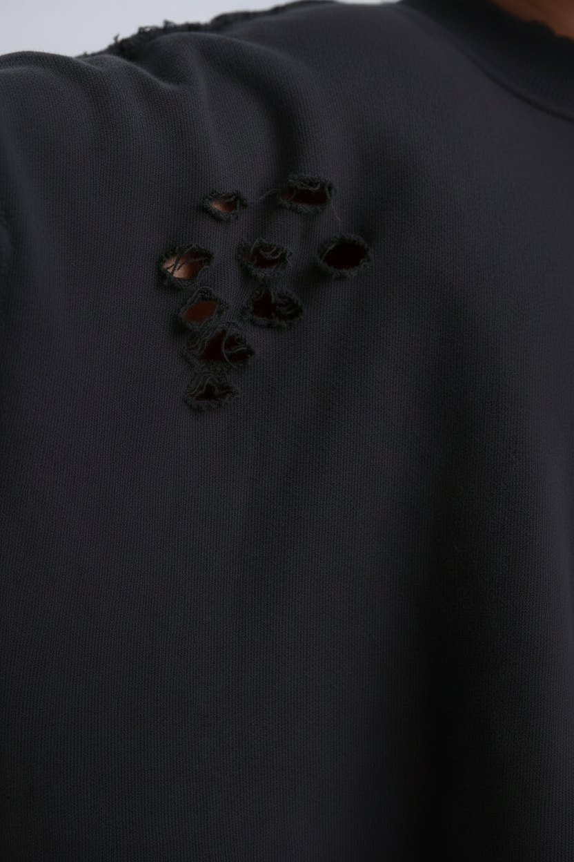Distressed Sweatshirt