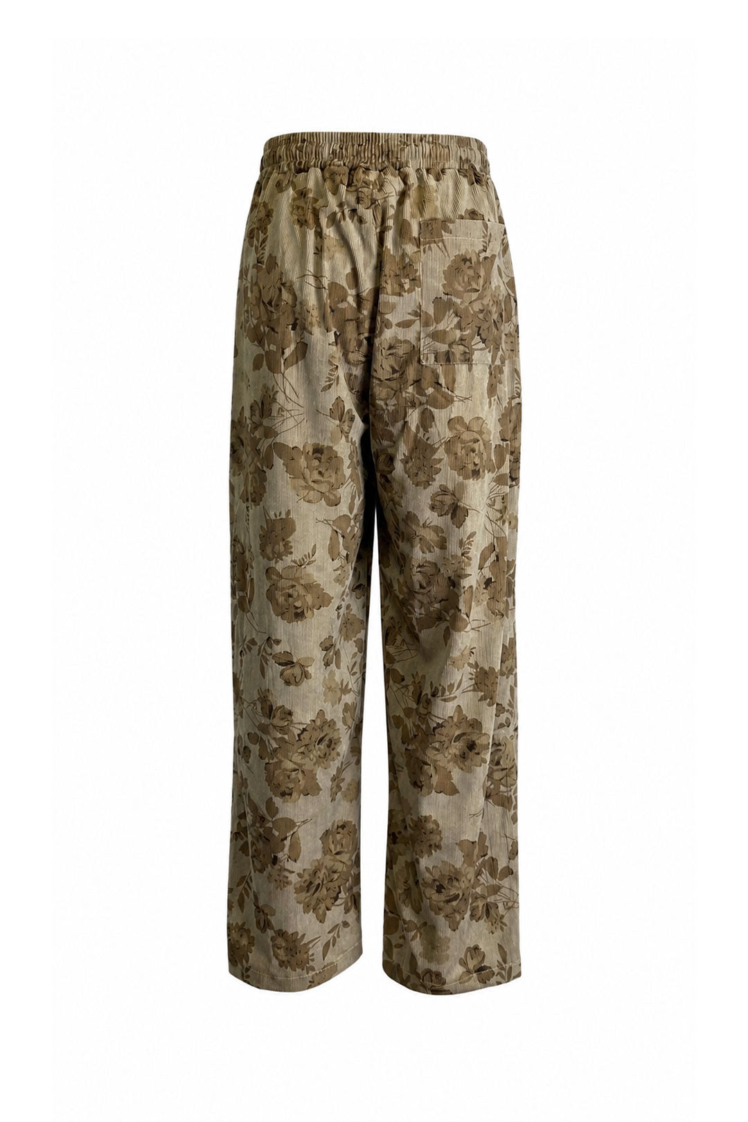 Floral Corduroy Pants