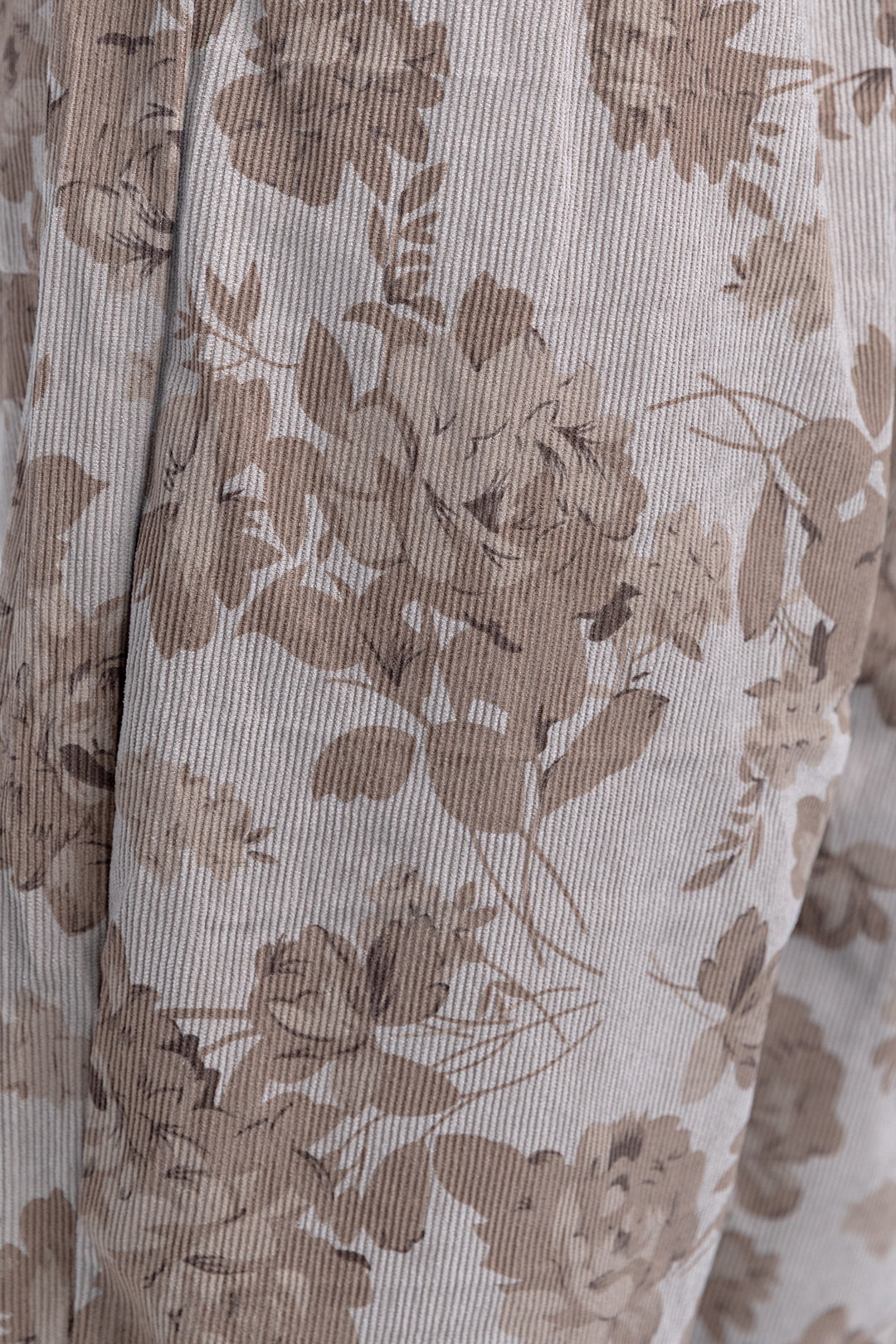 Floral Corduroy Pants