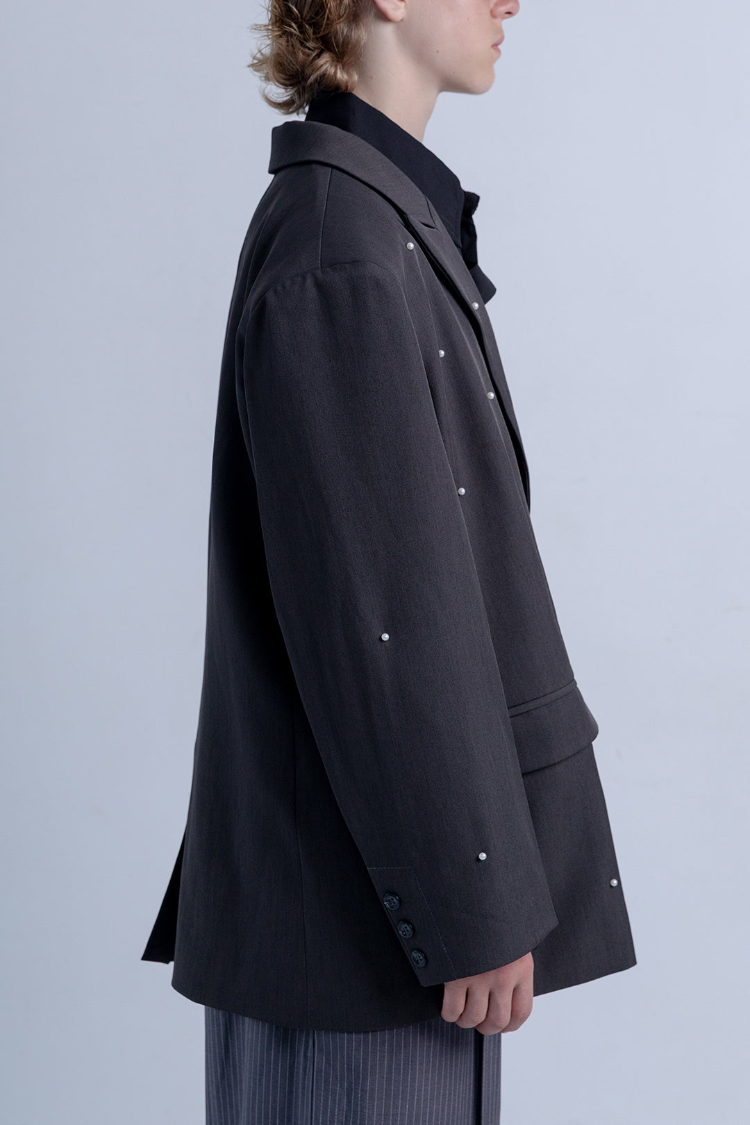 Pearl Detail Jacket