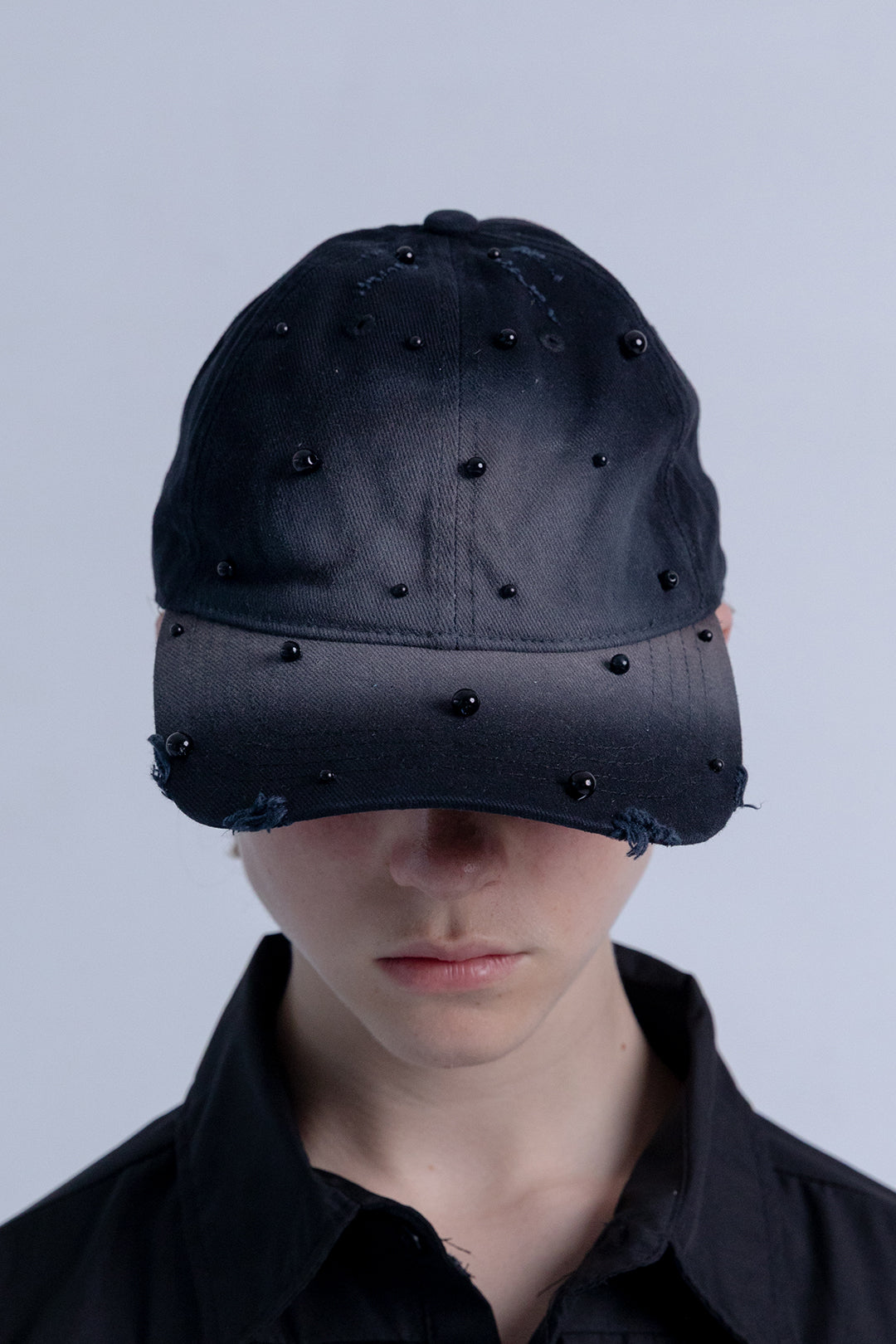 Pearl Distressed Cap