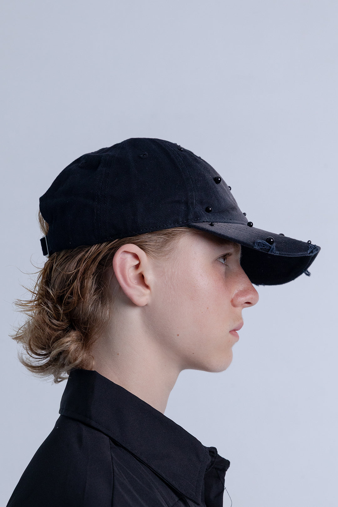 Pearl Distressed Cap