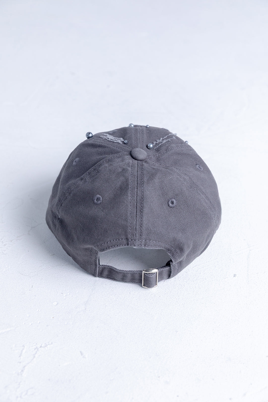 Pearl Distressed Cap