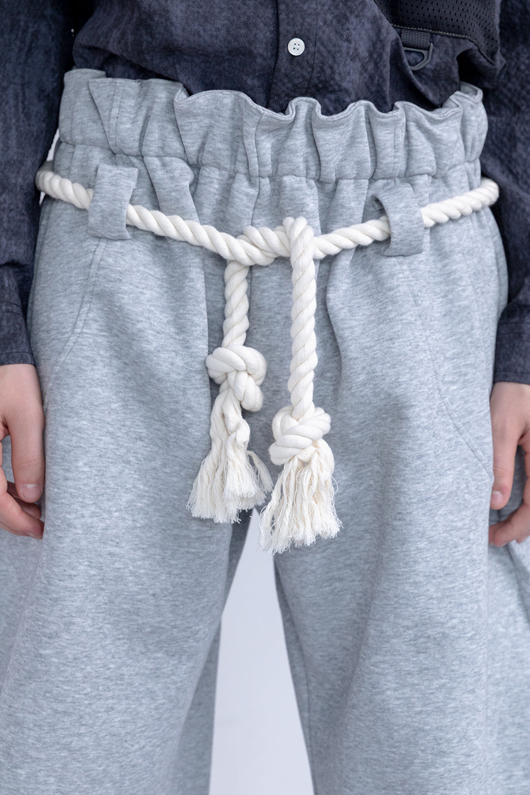 Rope Belt Pants