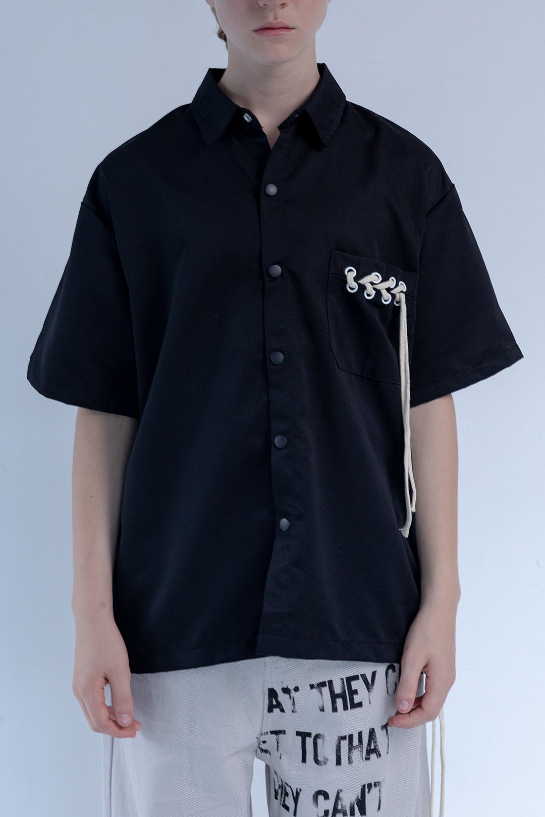 Rope Detail Pocket Shirt