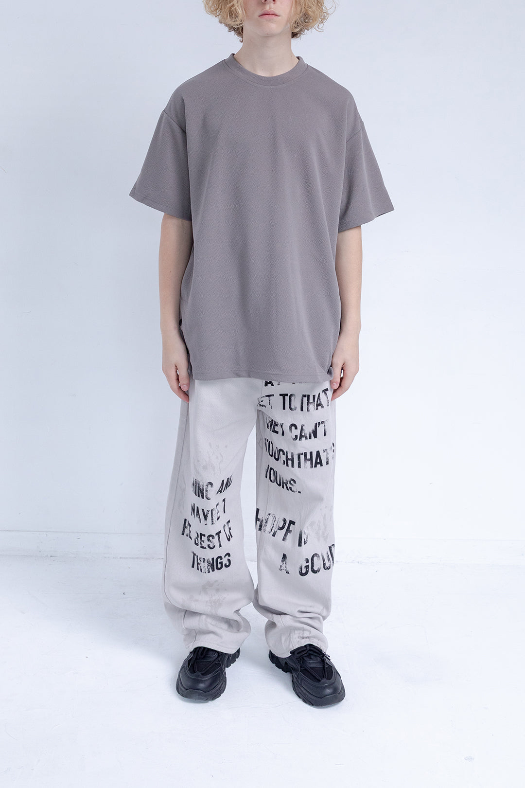 Side Snap Detail T-Shirt