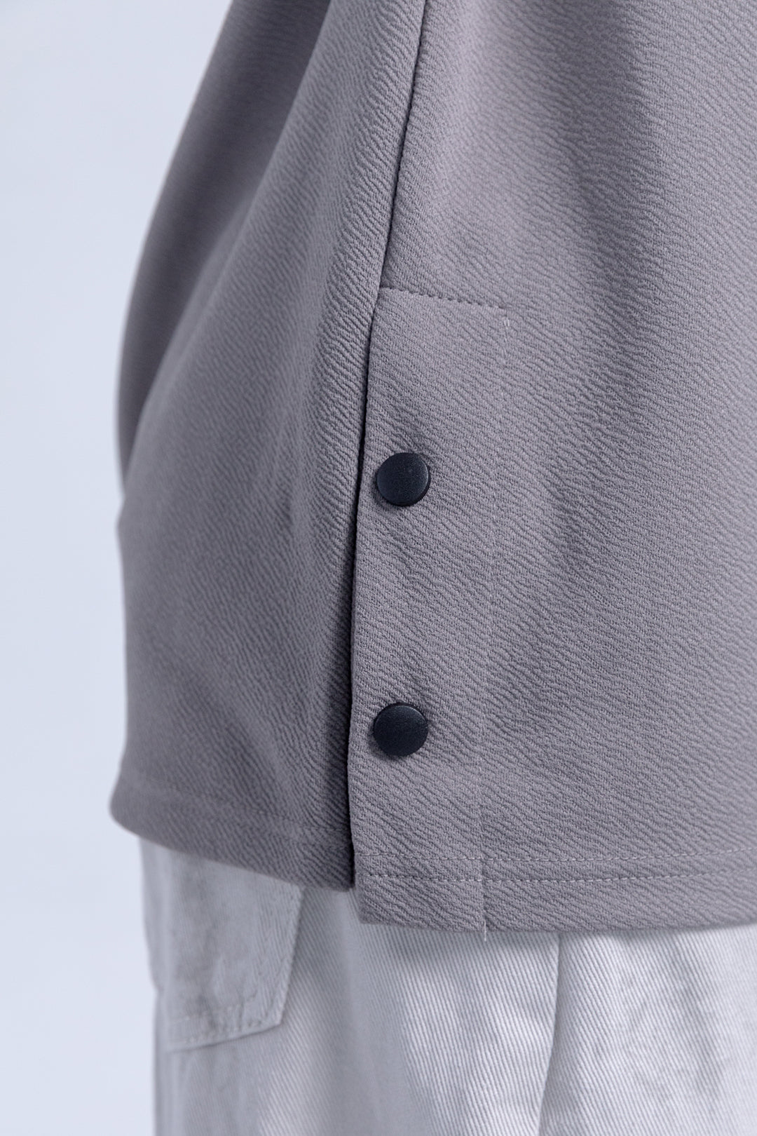Side Snap Detail T-Shirt