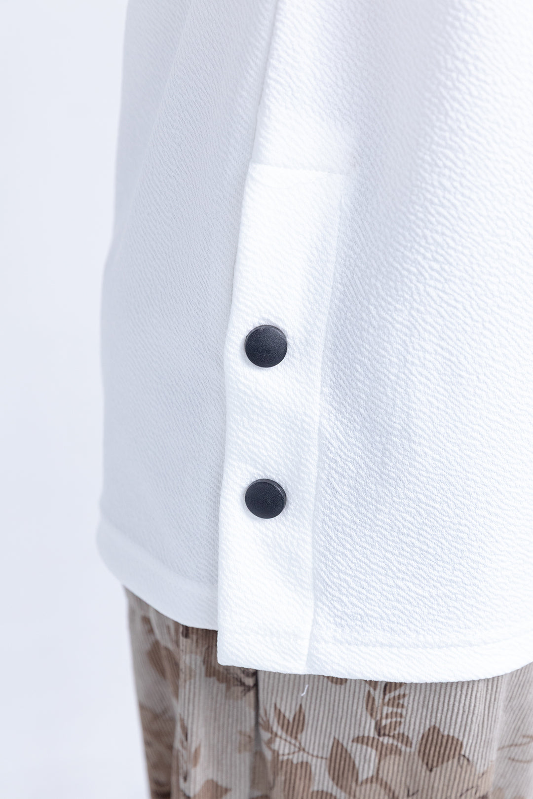 Side Snap Detail T-Shirt
