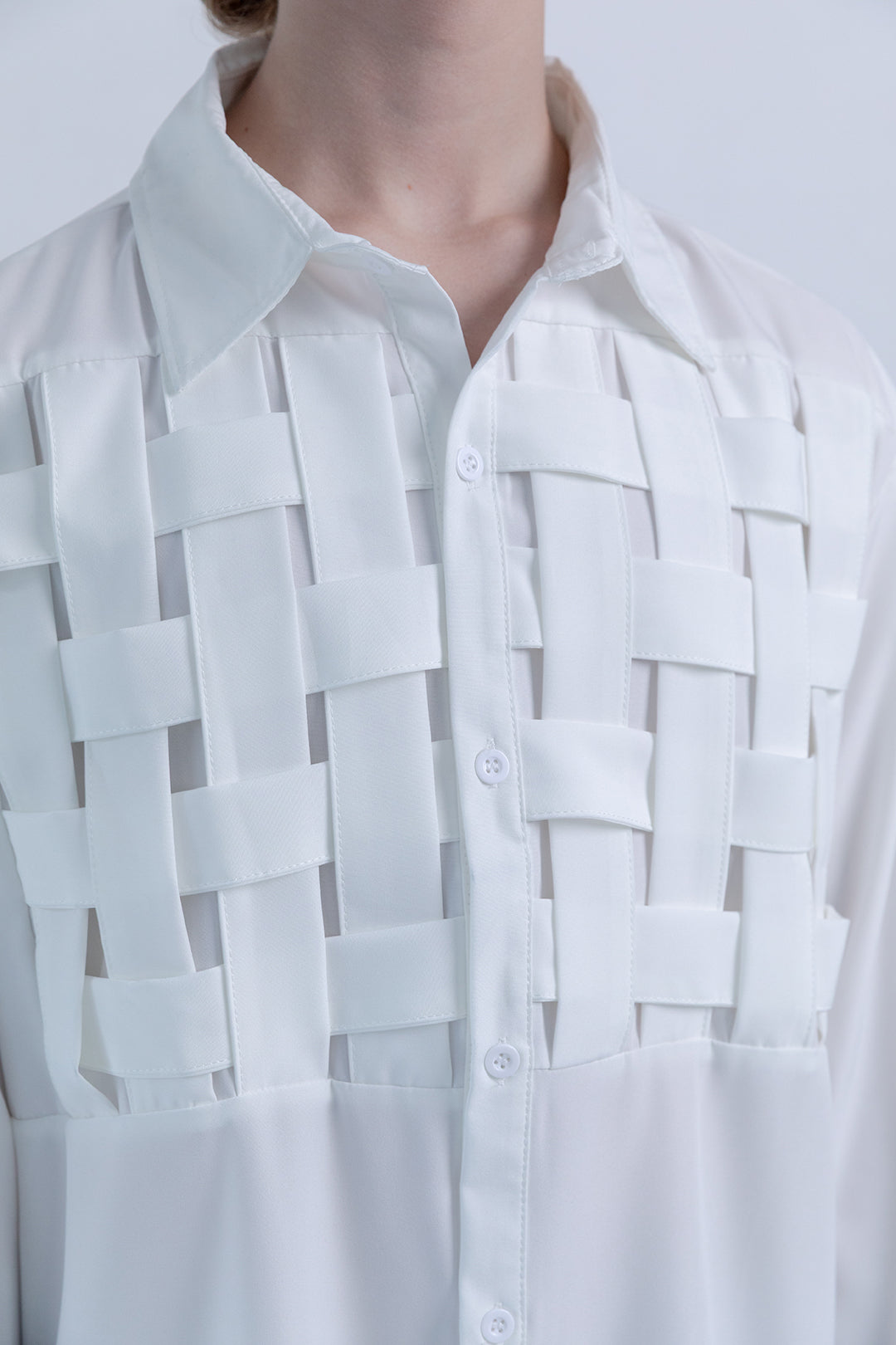 Woven Panel Shirt